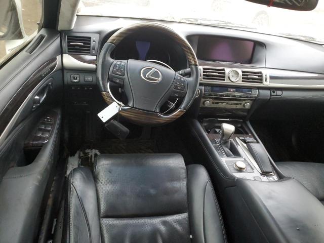 JTHBL5EF4F5138502 - 2015 LEXUS LS 460 WHITE photo 8