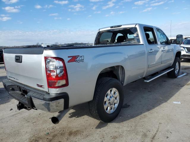 1GT423C85EF171975 - 2014 GMC SIERRA K3500 SLE SILVER photo 3