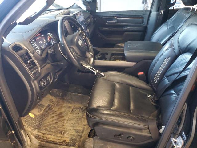 1C6SRFLTXMN570255 - 2021 RAM 1500 REBEL BLACK photo 7