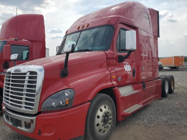 3AKJGLDV9JSJT7295 - 2018 FREIGHTLINER CASCADIA 1 RED photo 9