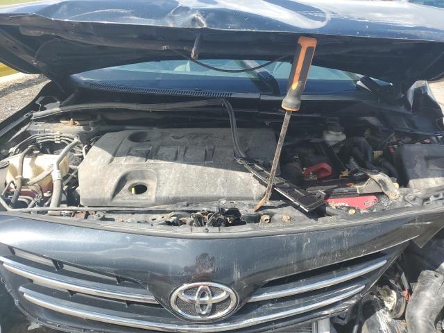 5YFBU4EE2DP215836 - 2013 TOYOTA COROLLA BASE CHARCOAL photo 11