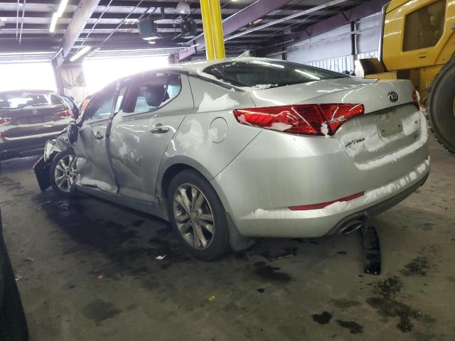 5XXGN4A72DG169668 - 2013 KIA OPTIMA EX SILVER photo 2