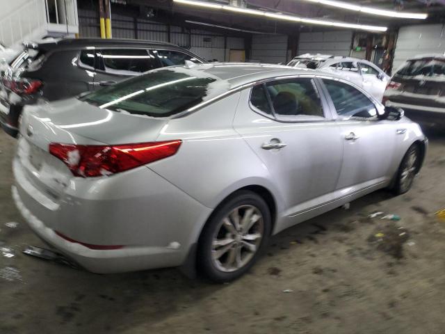 5XXGN4A72DG169668 - 2013 KIA OPTIMA EX SILVER photo 3