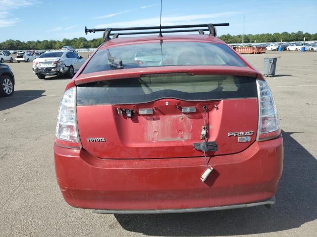 JTDKB20UX77680573 - 2007 TOYOTA PRIUS წითელი ფოტო 6