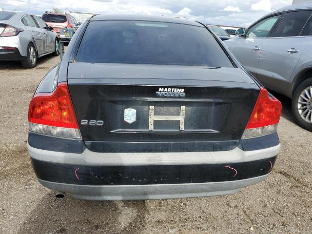 YV1RS61T942321584 - 2004 VOLVO S60 BLACK photo 6