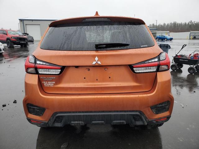 JA4AR3AU7LU010691 - 2020 MITSUBISHI OUTLANDER ES ORANGE photo 6