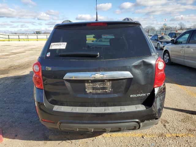 2GNALDEK4C6340011 - 2012 CHEVROLET EQUINOX LT BLACK photo 6