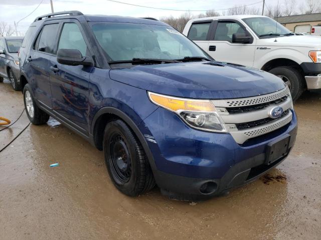 1FMHK8B80CGA63699 - 2012 FORD EXPLORER BLUE photo 4