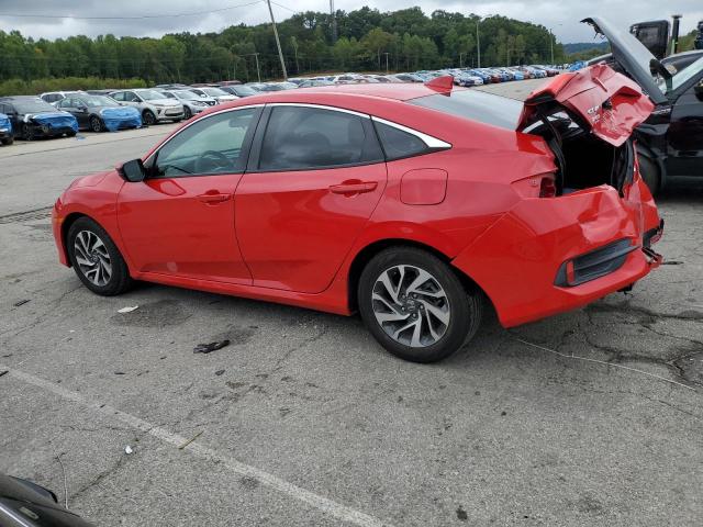 2HGFC2F71HH528544 - 2017 HONDA CIVIC EX RED photo 2