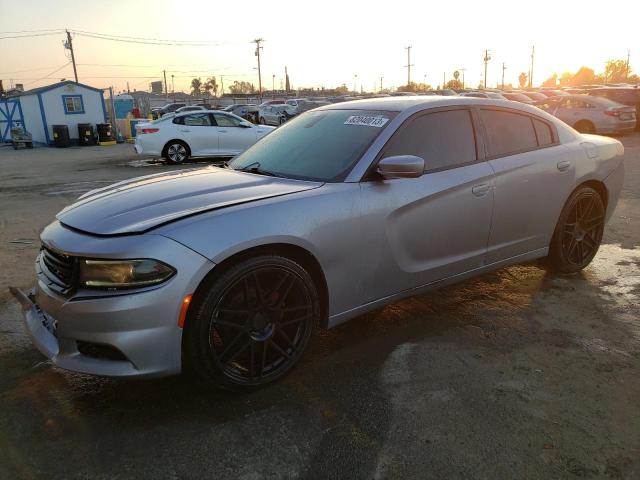 2C3CDXBG5FH776704 - 2015 DODGE CHARGER SE SILVER photo 1