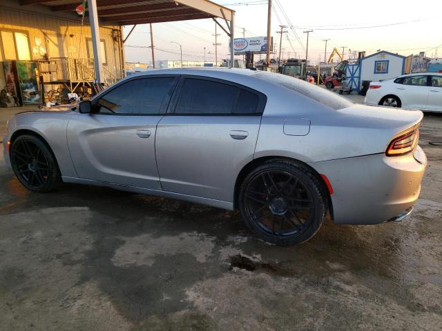 2C3CDXBG5FH776704 - 2015 DODGE CHARGER SE SILVER photo 2