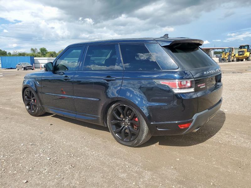 SALWV2EF7GA551673 - 2016 LAND ROVER RANGE ROVE AUTOBIOGRAPHY BLUE photo 2