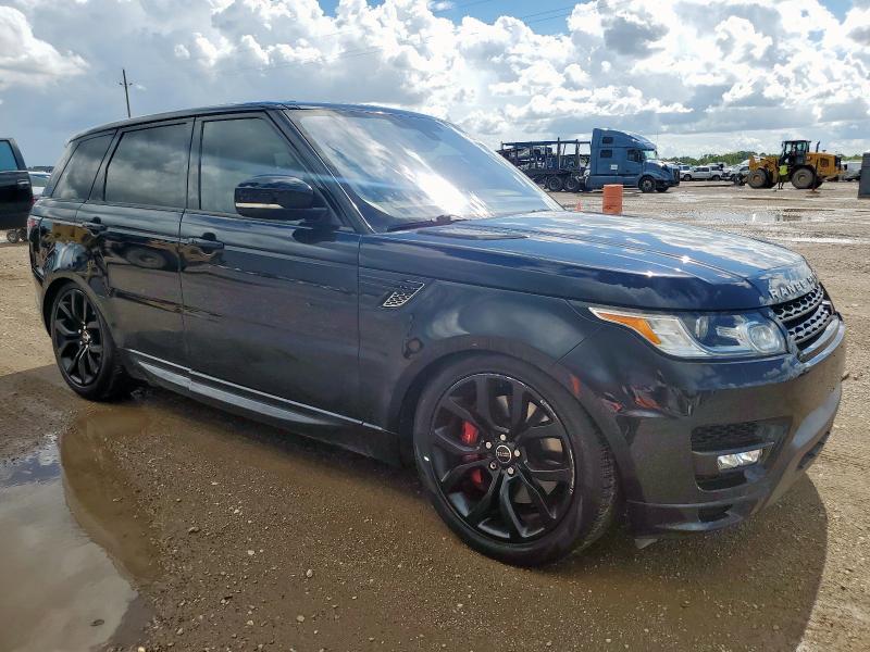 SALWV2EF7GA551673 - 2016 LAND ROVER RANGE ROVE AUTOBIOGRAPHY BLUE photo 4