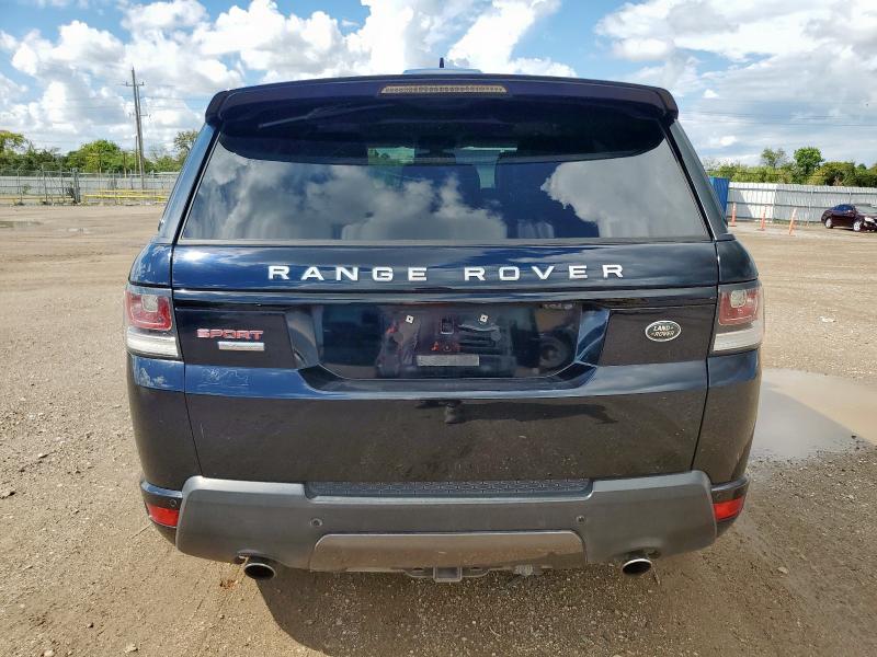 SALWV2EF7GA551673 - 2016 LAND ROVER RANGE ROVE AUTOBIOGRAPHY BLUE photo 6