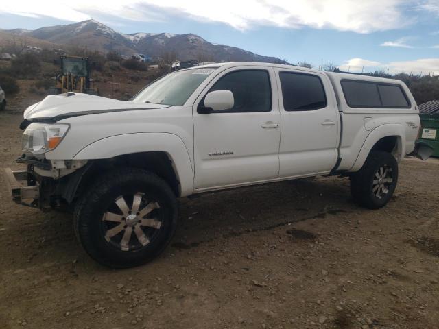 5TEMU52N68Z479015 - 2008 TOYOTA TACOMA DOUBLE CAB LONG BED WHITE photo 1