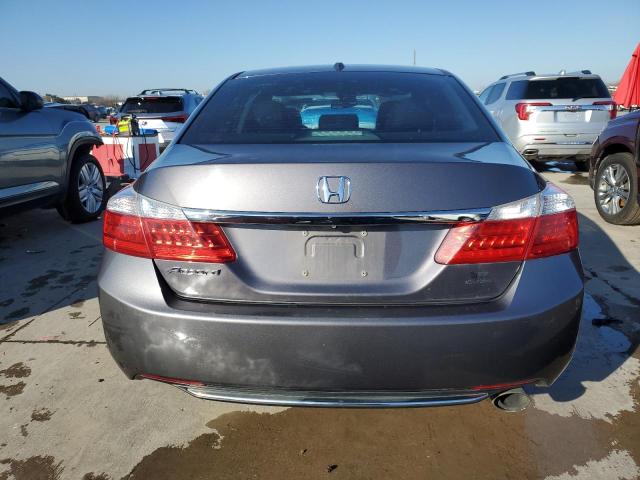 1HGCR2F88EA307043 - 2014 HONDA ACCORD EXL GRAY photo 6