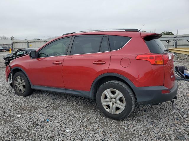 JTMZFREV9ED041953 - 2014 TOYOTA RAV4 LE RED photo 2