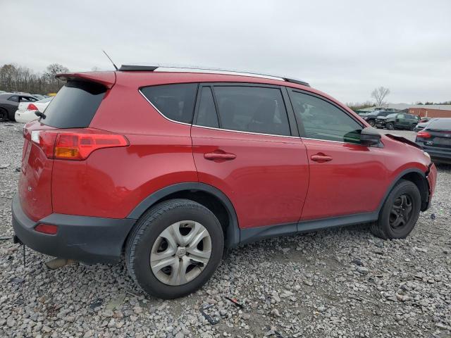 JTMZFREV9ED041953 - 2014 TOYOTA RAV4 LE RED photo 3