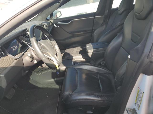 5YJSA1E24HF190663 - 2017 TESLA MODEL S WHITE photo 7