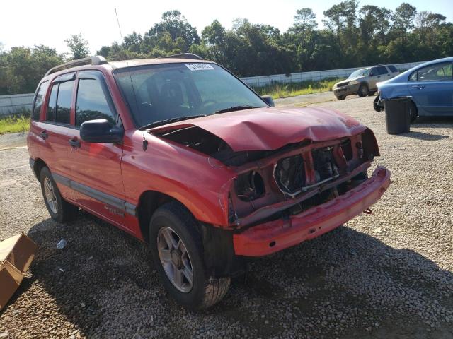2CNBE134346914802 - 2004 CHEVROLET TRACKER RED photo 1