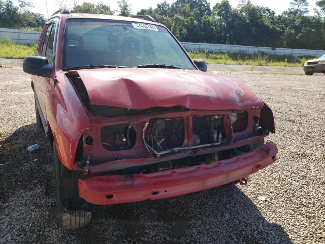 2CNBE134346914802 - 2004 CHEVROLET TRACKER RED photo 10