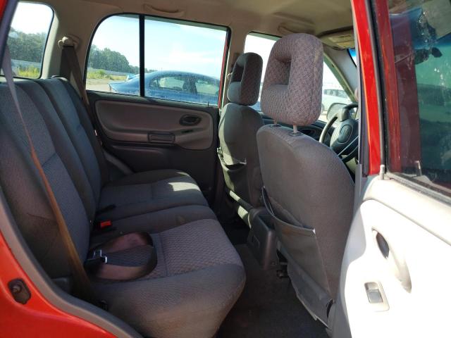 2CNBE134346914802 - 2004 CHEVROLET TRACKER RED photo 6