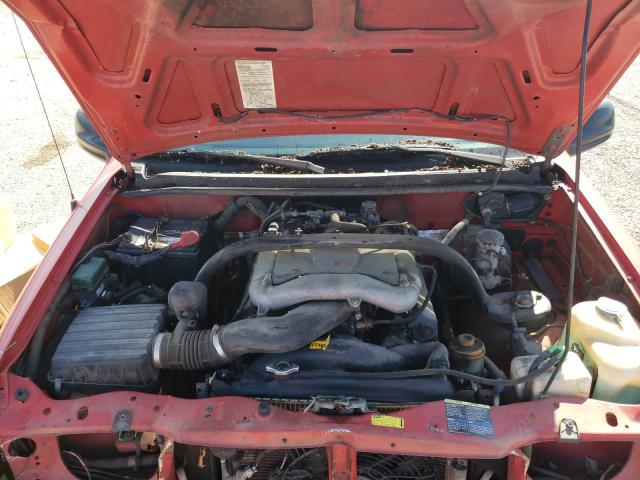 2CNBE134346914802 - 2004 CHEVROLET TRACKER RED photo 7