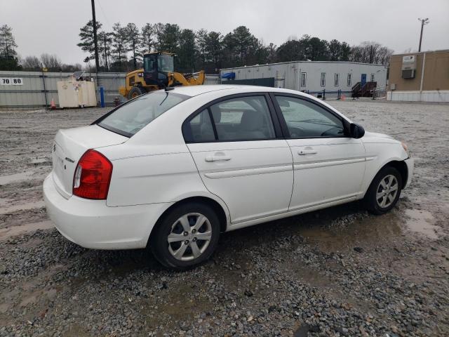 KMHCN4AC1AU462460 - 2010 HYUNDAI ACCENT GLS WHITE photo 3