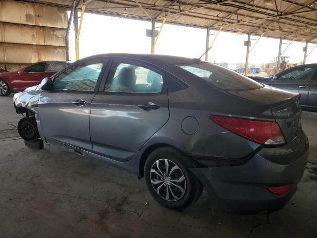 KMHCT4AEXHU282105 - 2017 HYUNDAI ACCENT SE GRAY photo 2