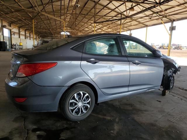 KMHCT4AEXHU282105 - 2017 HYUNDAI ACCENT SE GRAY photo 3