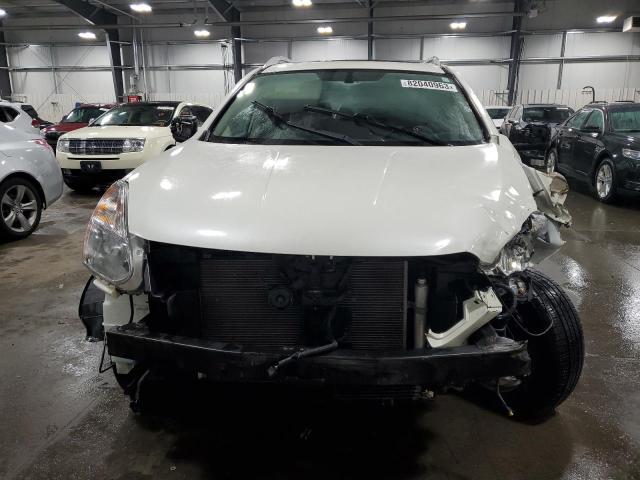 JN8AS5MV1DW626245 - 2013 NISSAN ROGUE S WHITE photo 5