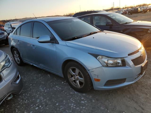 1G1PF5SC0C7208921 - 2012 CHEVROLET CRUZE LT BLUE photo 4