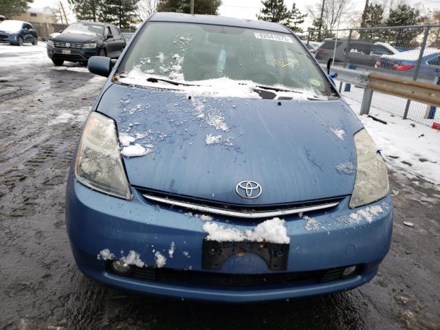 JTDKB20U977691189 - 2007 TOYOTA PRIUS BLUE photo 5