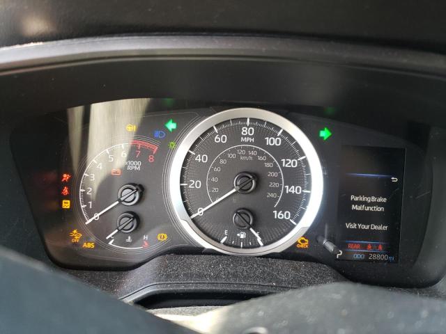 5YFEPMAE0NP296394 - 2022 TOYOTA COROLLA LE 银色 照片 9