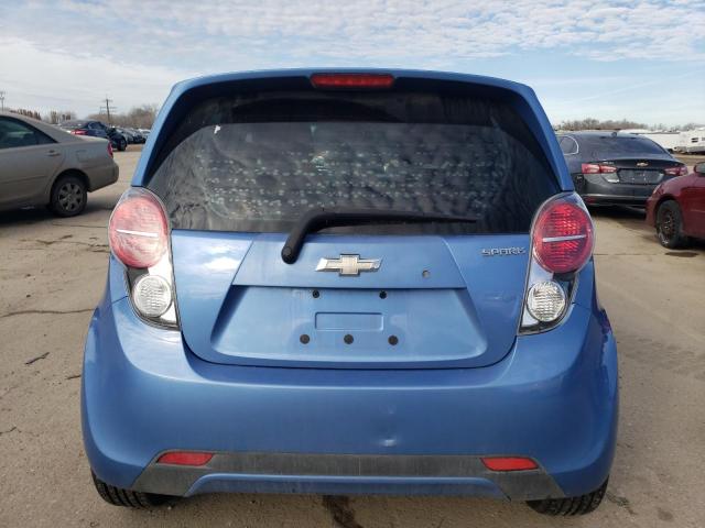 KL8CA6S92EC491632 - 2014 CHEVROLET SPARK LS BLUE photo 6