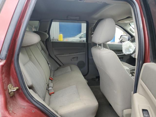 1J8HR48N97C643450 - 2007 JEEP GRAND CHER LAREDO ბურგუნდია ფოტო 11