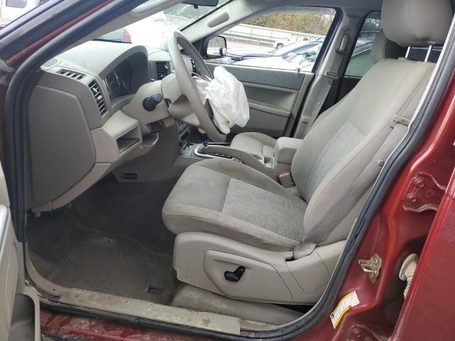 1J8HR48N97C643450 - 2007 JEEP GRAND CHER LAREDO ბურგუნდია ფოტო 7