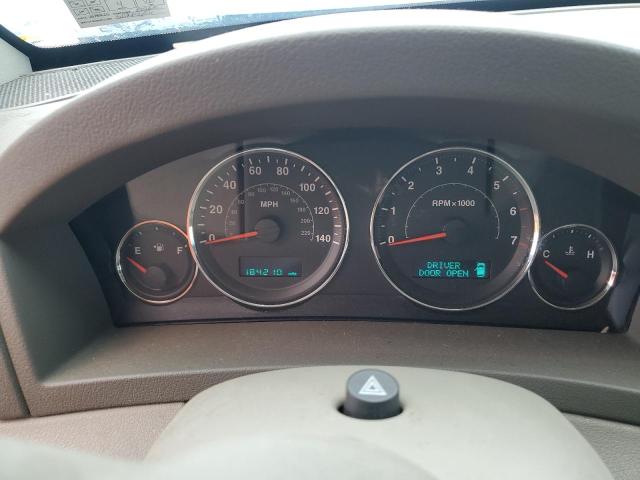 1J8HR48N97C643450 - 2007 JEEP GRAND CHER LAREDO ბურგუნდია ფოტო 9