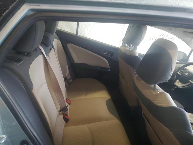 JTDKARFU8G3013639 - 2016 TOYOTA PRIUS 蓝色 照片 10