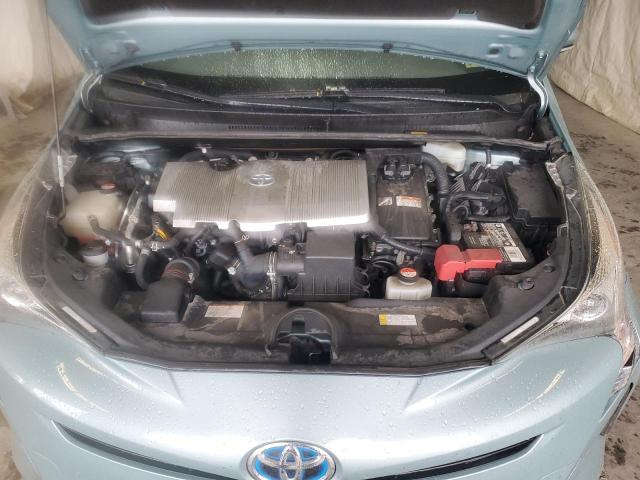 JTDKARFU8G3013639 - 2016 TOYOTA PRIUS 蓝色 照片 11