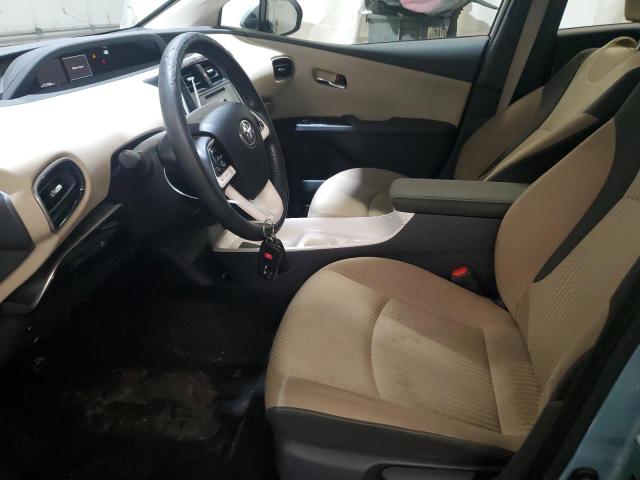 JTDKARFU8G3013639 - 2016 TOYOTA PRIUS 蓝色 照片 7