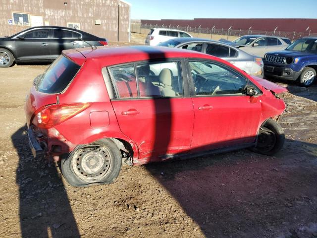 3N1BC1CPXAL467416 - 2010 NISSAN VERSA S RED photo 3