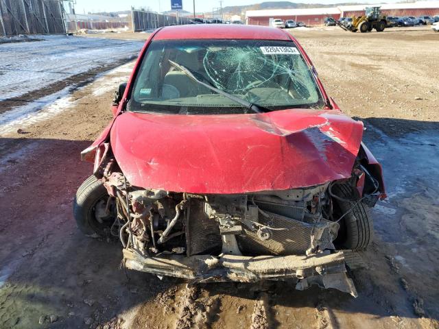 3N1BC1CPXAL467416 - 2010 NISSAN VERSA S RED photo 5