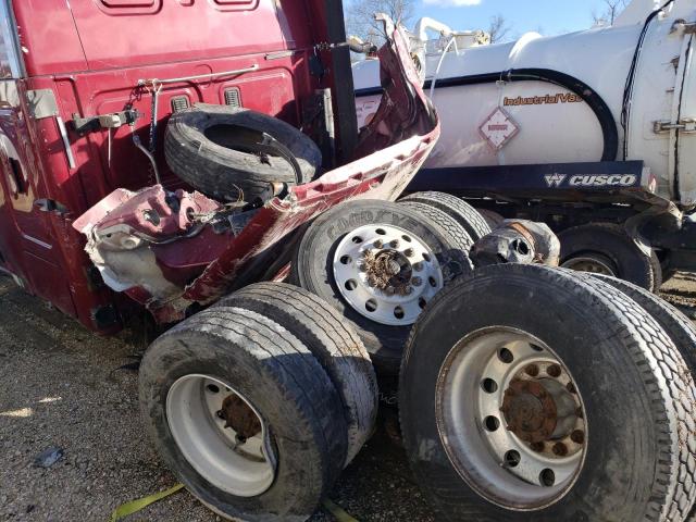 1FUJGLDR4BSBC6127 - 2011 FREIGHTLINER CASCADIA 1 BURGUNDY photo 10