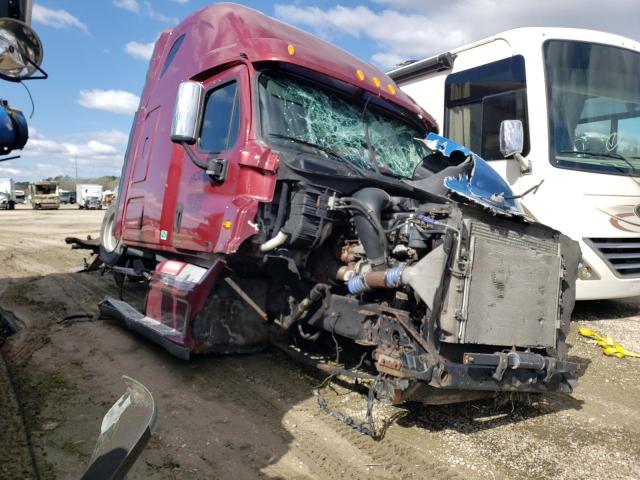 1FUJGLDR4BSBC6127 - 2011 FREIGHTLINER CASCADIA 1 BURGUNDY photo 4