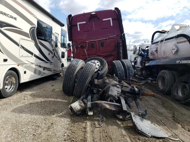 1FUJGLDR4BSBC6127 - 2011 FREIGHTLINER CASCADIA 1 BURGUNDY photo 6