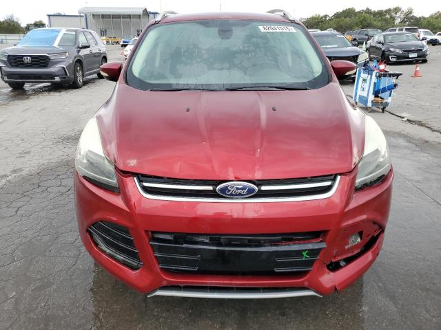 1FMCU9J96EUB06872 - 2014 FORD ESCAPE TITANIUM RED photo 5