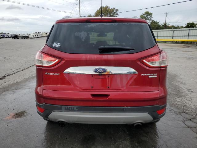 1FMCU9J96EUB06872 - 2014 FORD ESCAPE TITANIUM RED photo 6