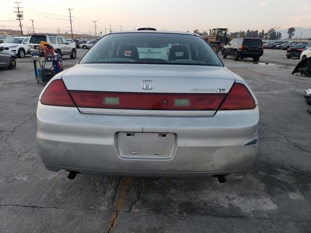 1HGCG22572A027353 - 2002 HONDA ACCORD EX SILVER photo 6