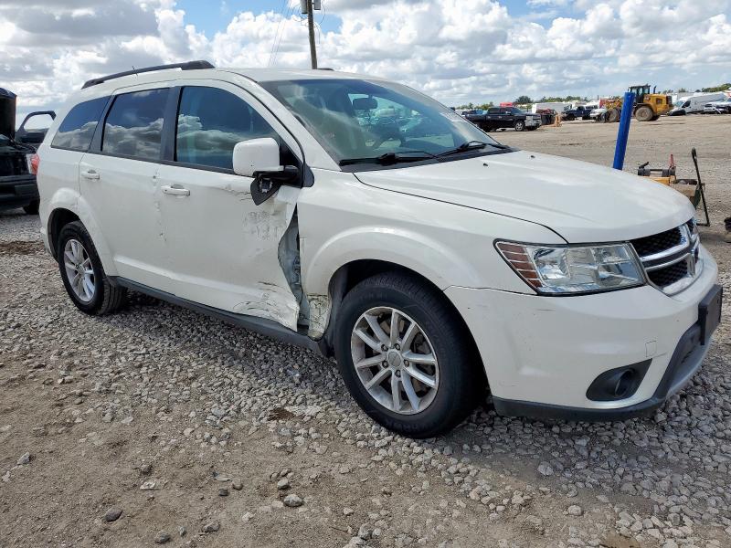 3C4PDCBG7DT637071 - 2013 DODGE JOURNEY SXT WHITE photo 4